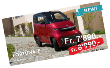 Fortuna E, Seniroenfahrzeuzg, Elektromobil